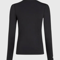 Essentials Longsleeve-Schwimmshirt | Black Out