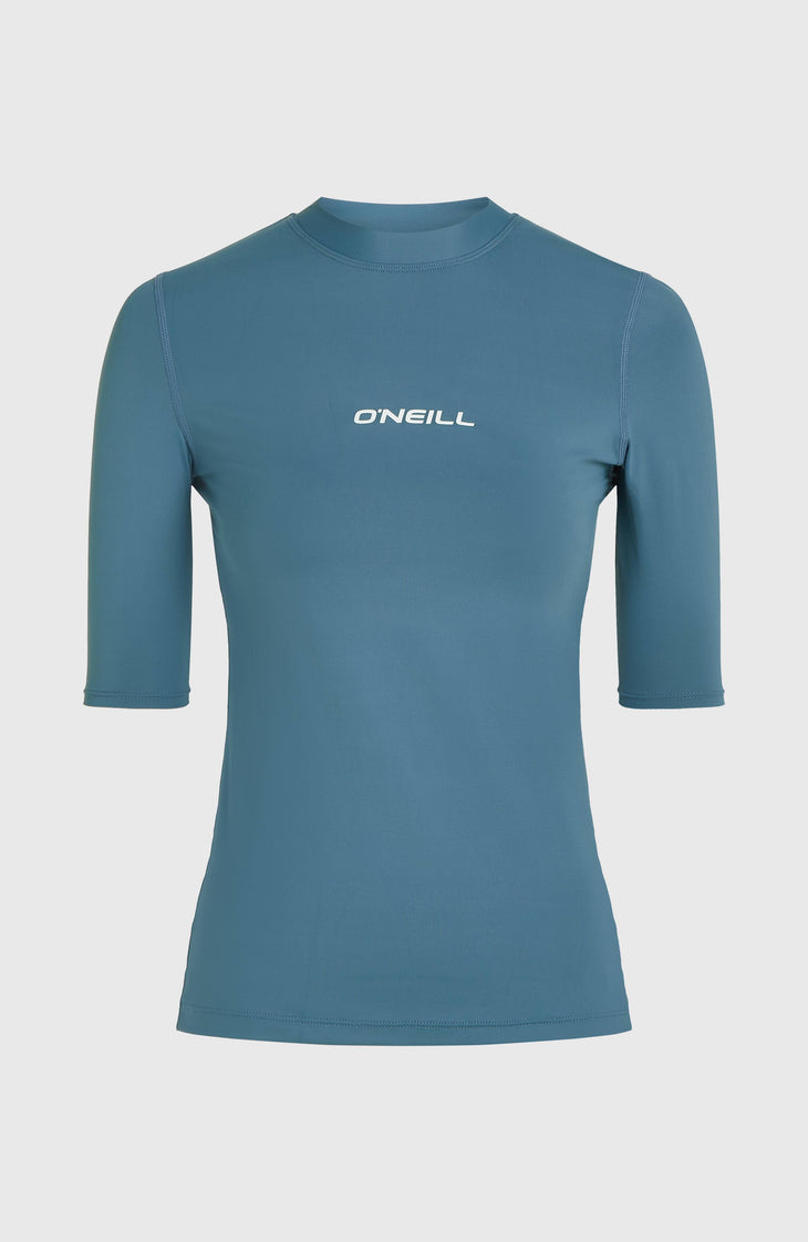 Essentials Shortsleeve-Schwimmshirt | Copen Blue