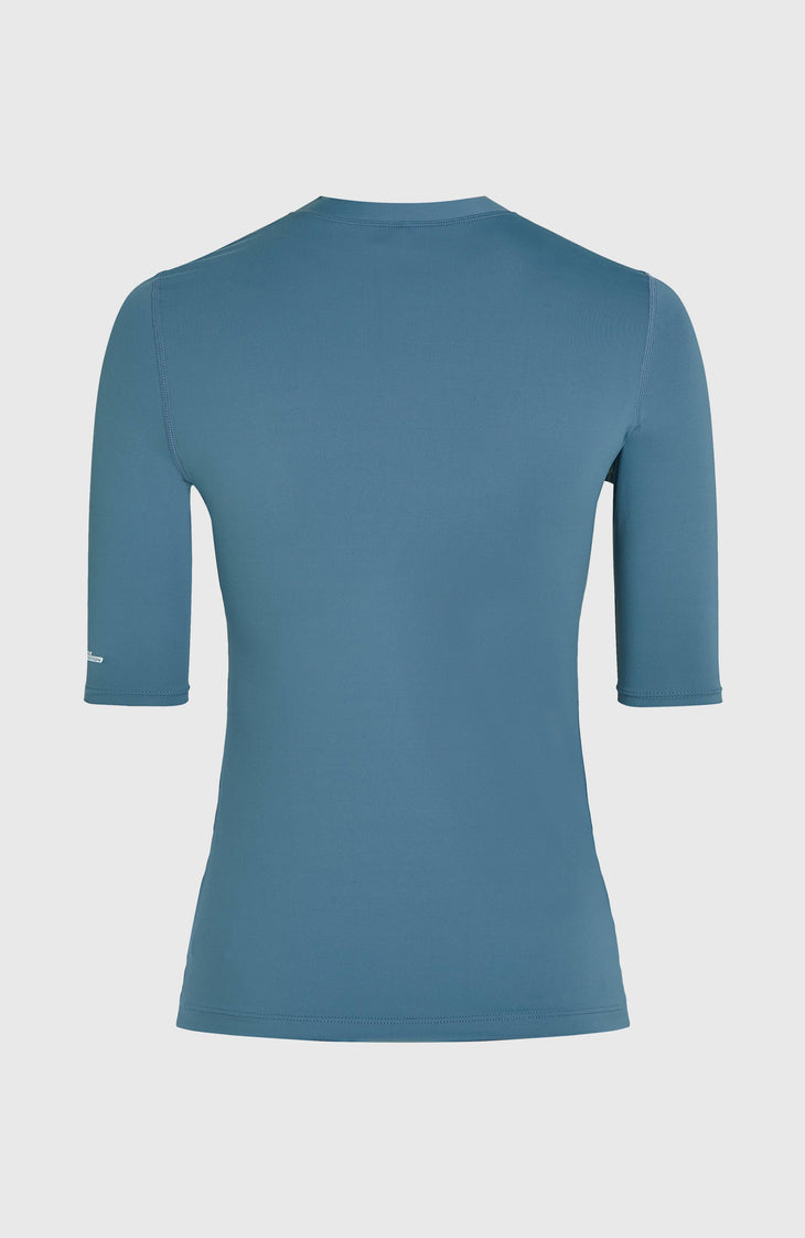 Essentials Shortsleeve-Schwimmshirt | Copen Blue