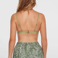 Essentials Print 12'' Badeshorts | Green Textured Jungle