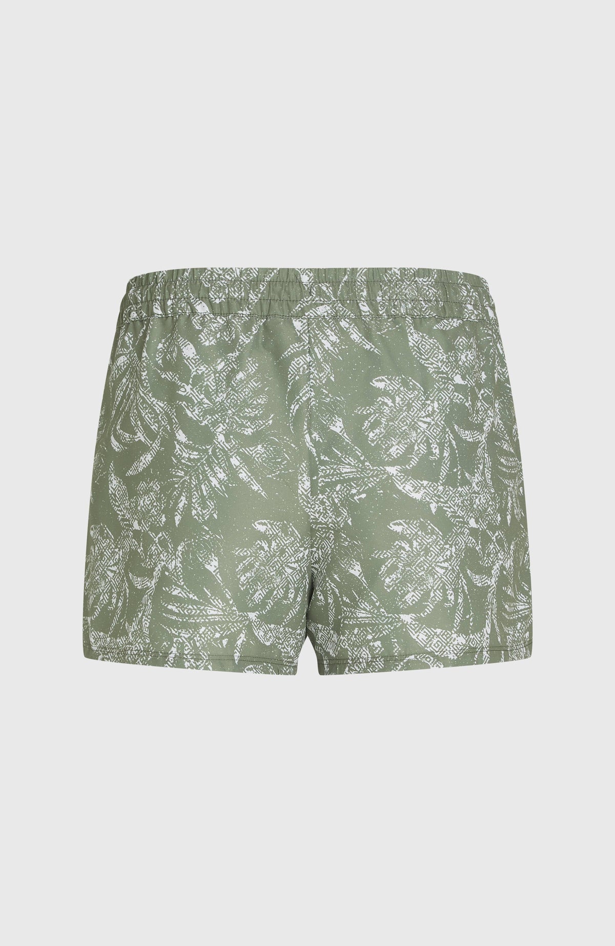 Essentials Print 12'' Badeshorts | Green Textured Jungle