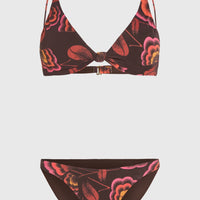 O'Riginals Pismo Flamenco Bikini-Set | Brown Originals Flower