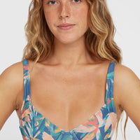Elsie Bikini-Oberteil mit Bügeln | Blue Painted Tropics