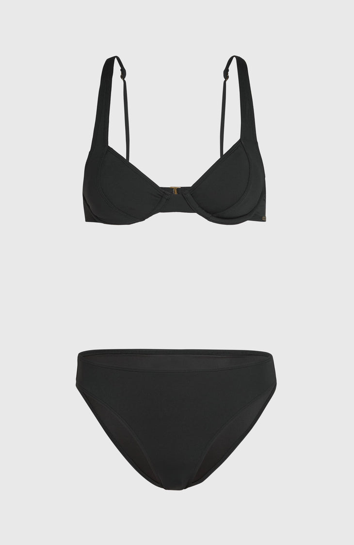 Saltwater Elsie Rita Bikini-Set | Black Out