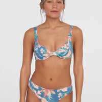 Saltwater Elsie Rita Bikini-Set | Blue Painted Tropics