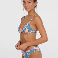 Saltwater Elsie Rita Bikini-Set | Blue Painted Tropics