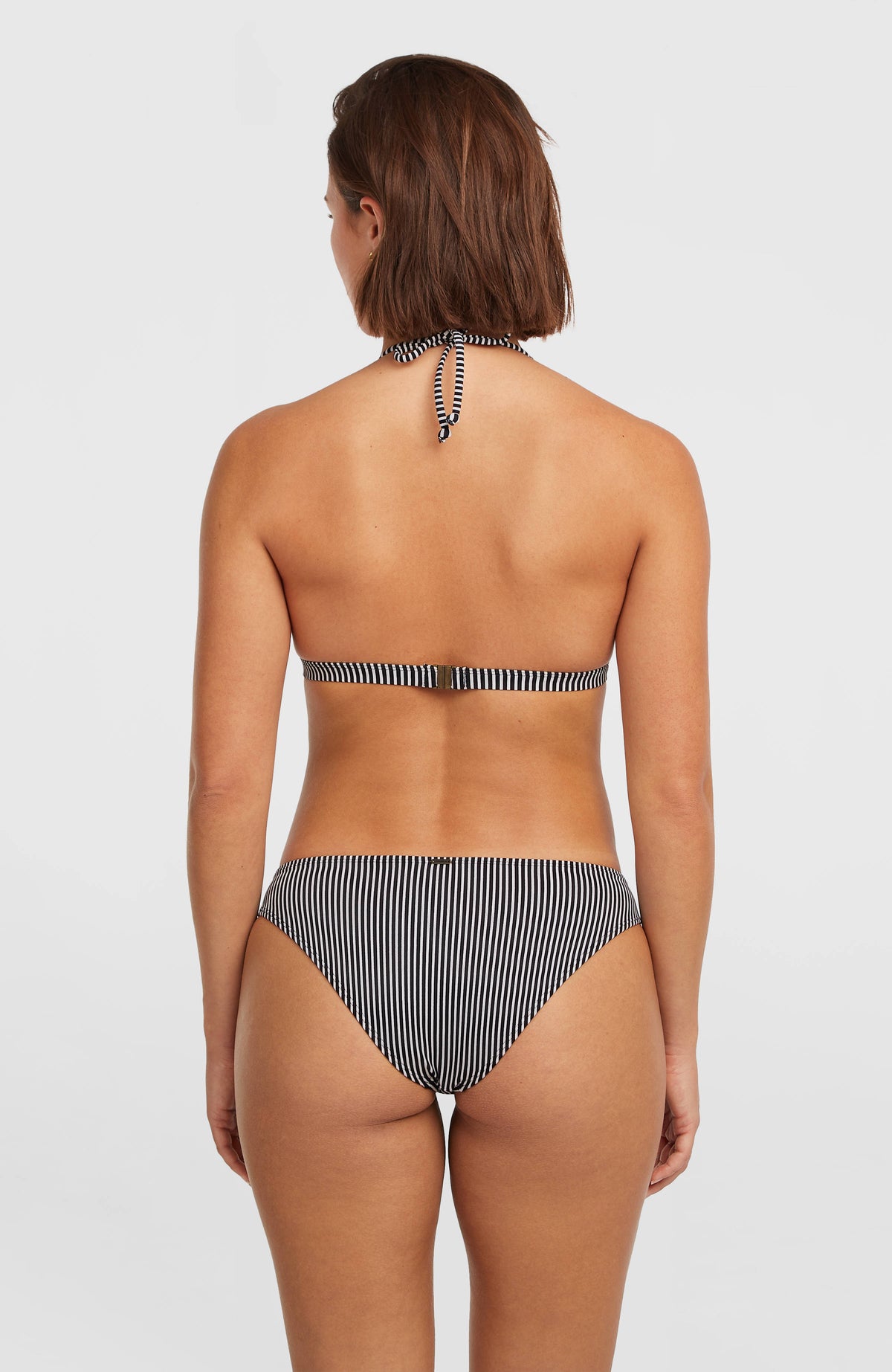 Essentials Marga Cruz Bikini-Set | Black Micro Stripe