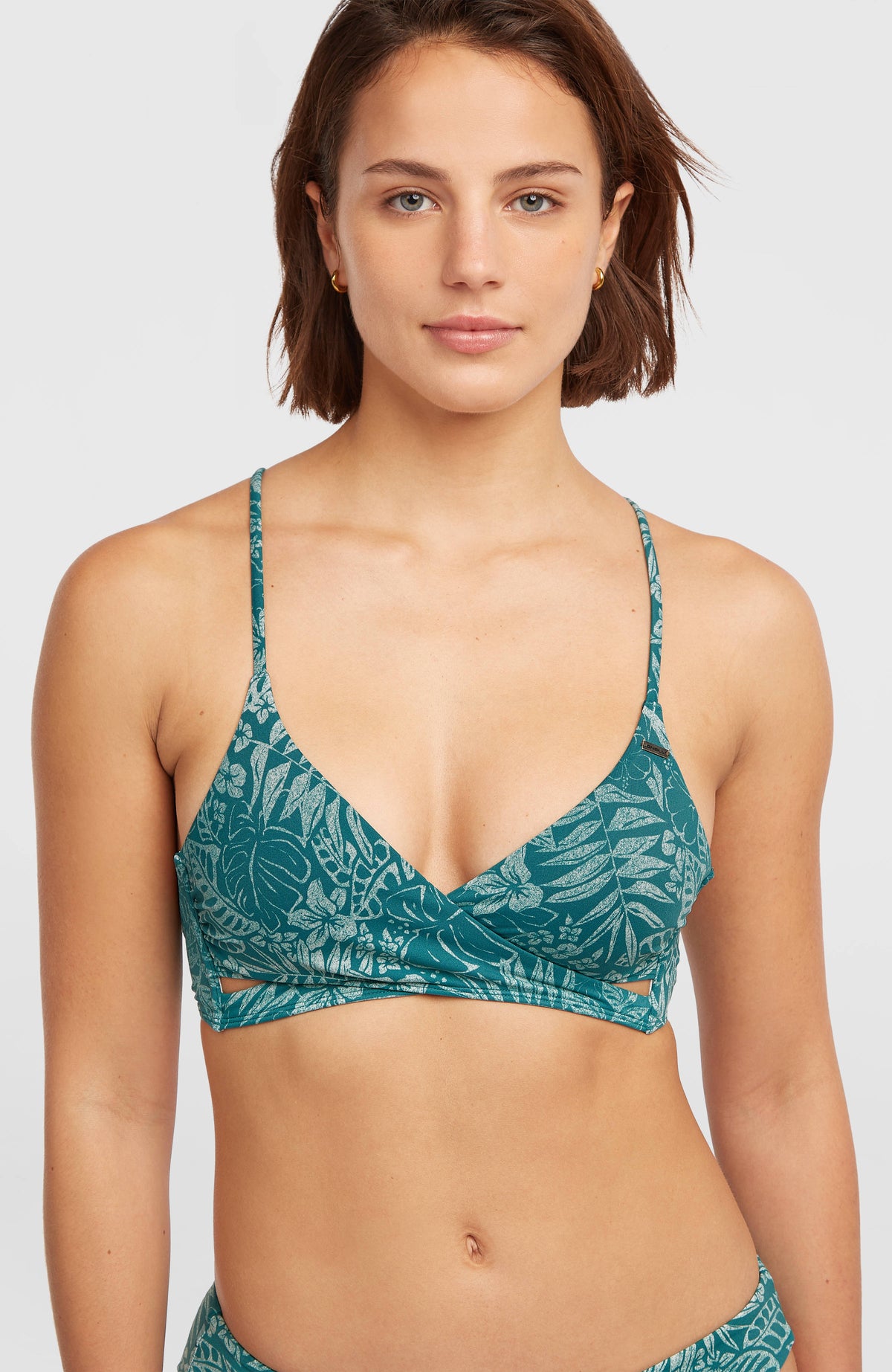Baay Bikini-Oberteil | Green Island Sky