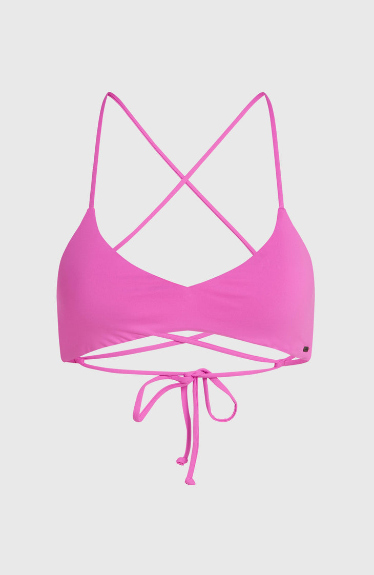 Huntington Bralette Bikini-Oberteil | Electric Fuschia