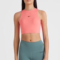 Active Cropped Sports Top | Georgia Peach