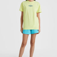 Limbo Graphic Long T-Shirt | Sunny Lime