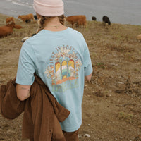 Allora Graphic T-Shirt | Adley Blue