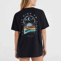 O'Neill Beach Vintage High On Tides T-Shirt | Black Out