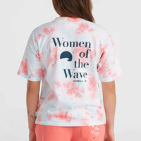 Women of the Wave T-Shirt | Pink Ice Cube Tie Dye