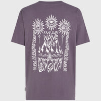 Lockeres Surf Heroes T-Shirt | Mauve Miracle