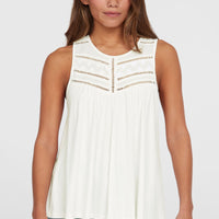 Essentials Tokeena Tanktop mit Stickerei | Snow White