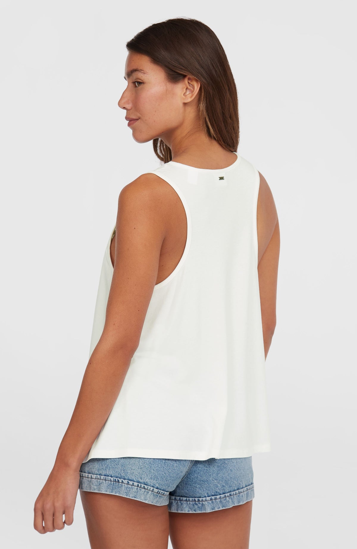 Essentials Tokeena Tanktop mit Stickerei | Snow White