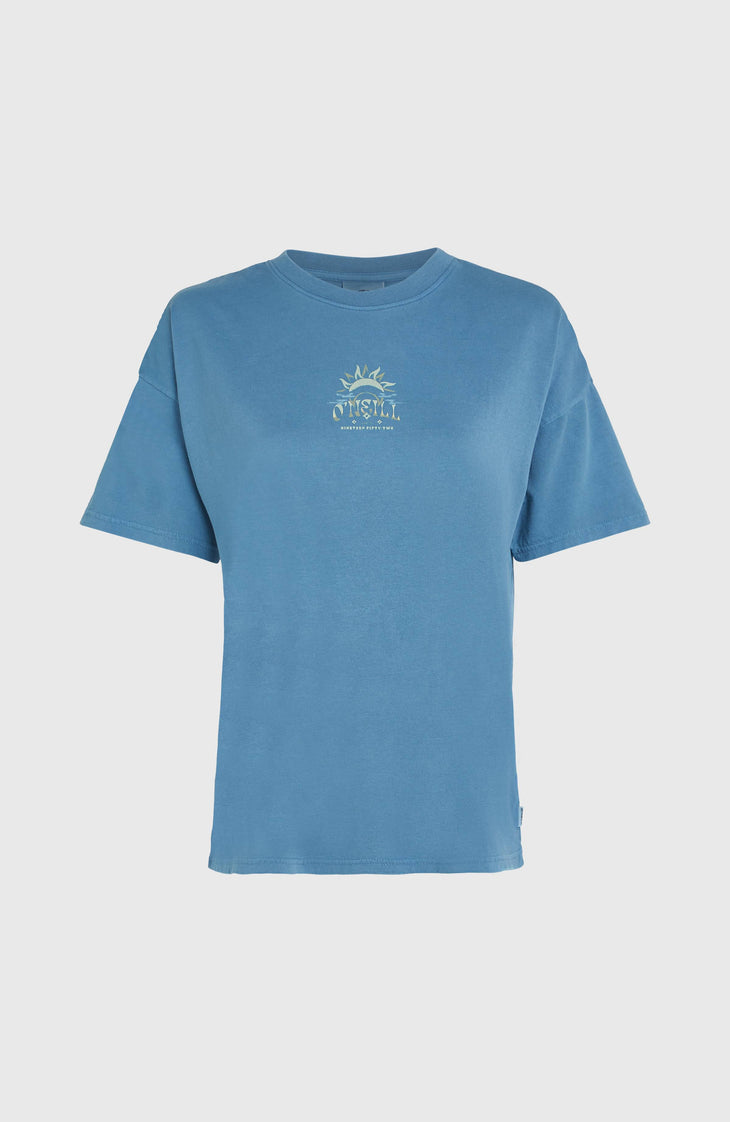 Beach Vintage T-Shirt | Copen Blue