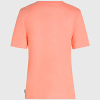 Essentials Script T-Shirt | Coral Pink