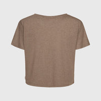 Essentials Script T-Shirt in Drape-Optik | Pure Cashmere
