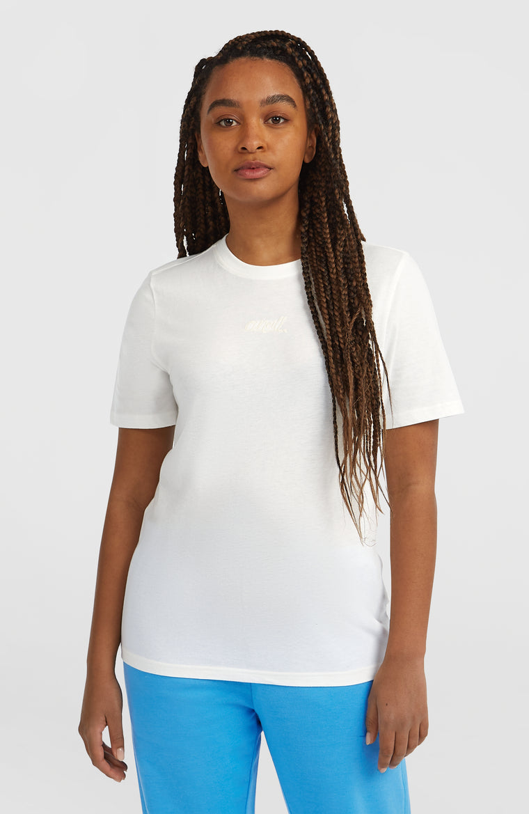 Essentials Script T-Shirt | Snow White