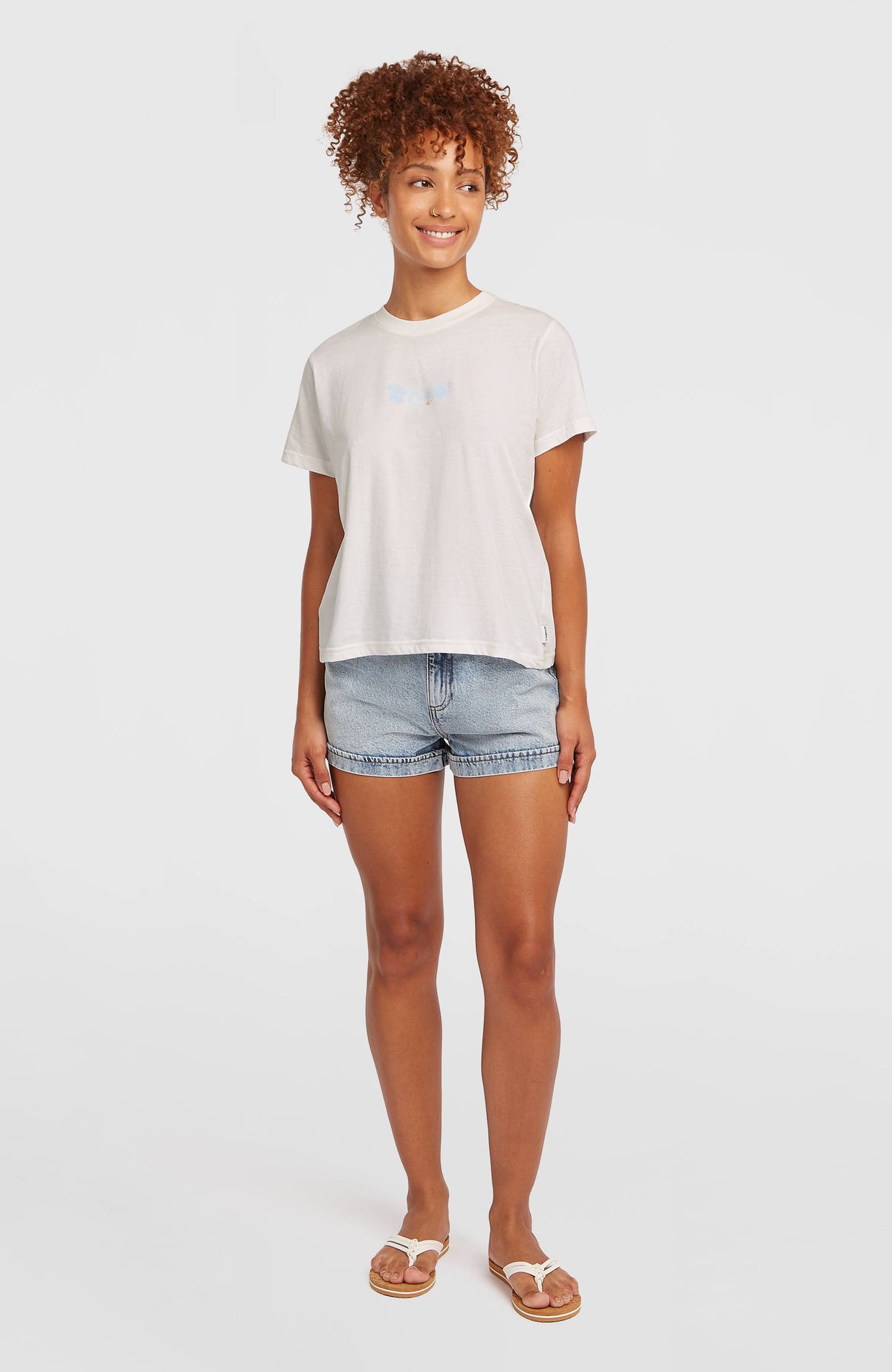 Essentials Script T-Shirt | Snow White