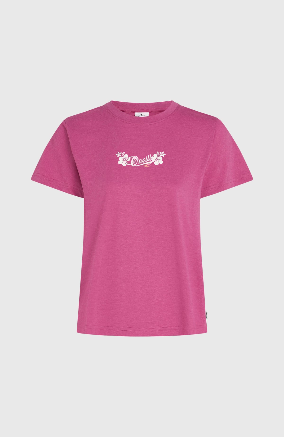 Essentials Script T-Shirt | Electric Fuschia