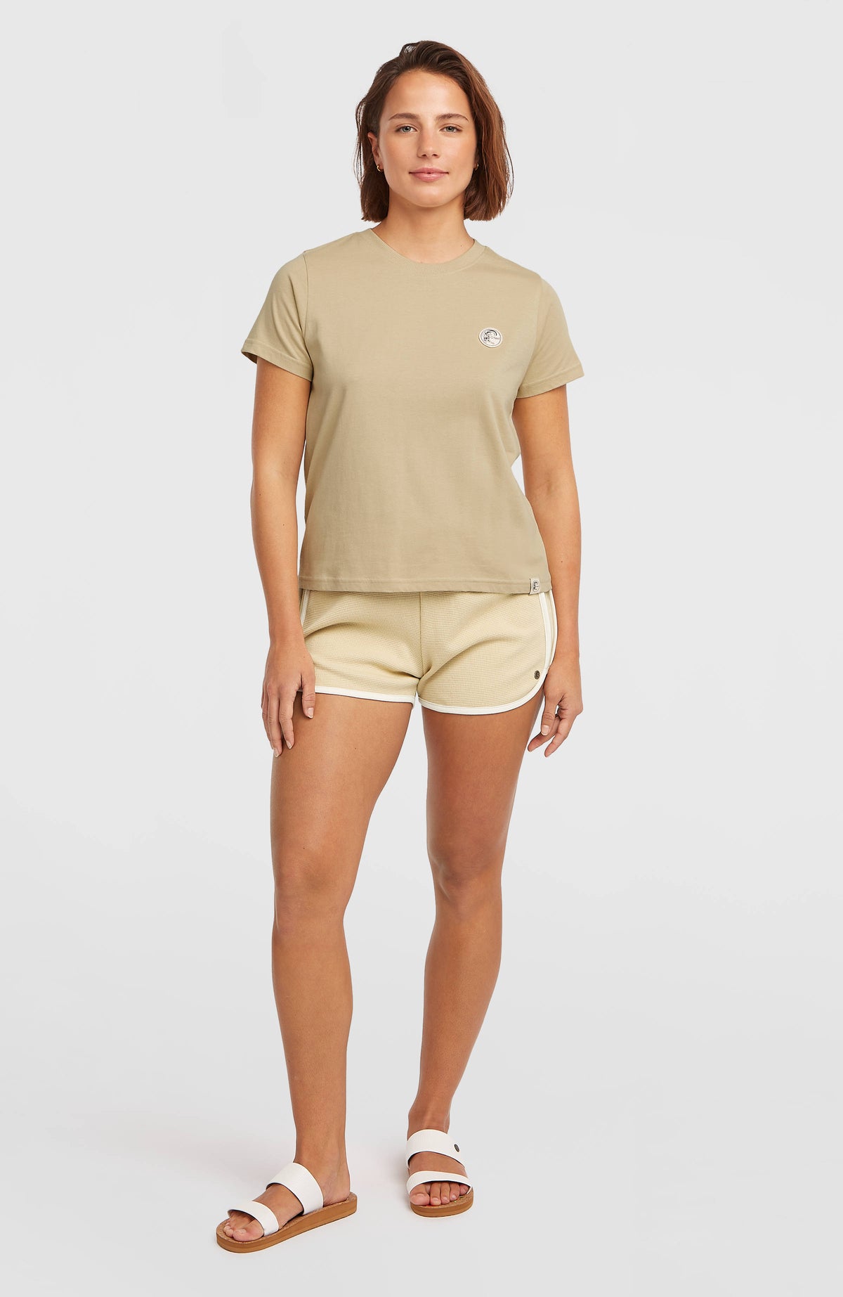 O'Riginals Badge T-Shirt | Cocoa Sand