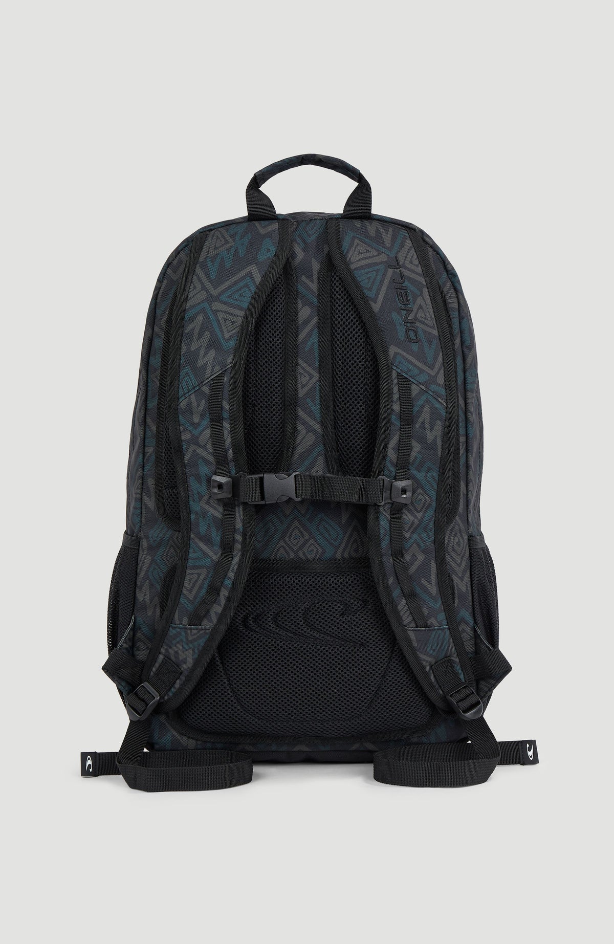 Boarder Rucksack | Black Retro Ikat