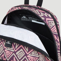 Wedge Rucksack | Purple Retro Ikat