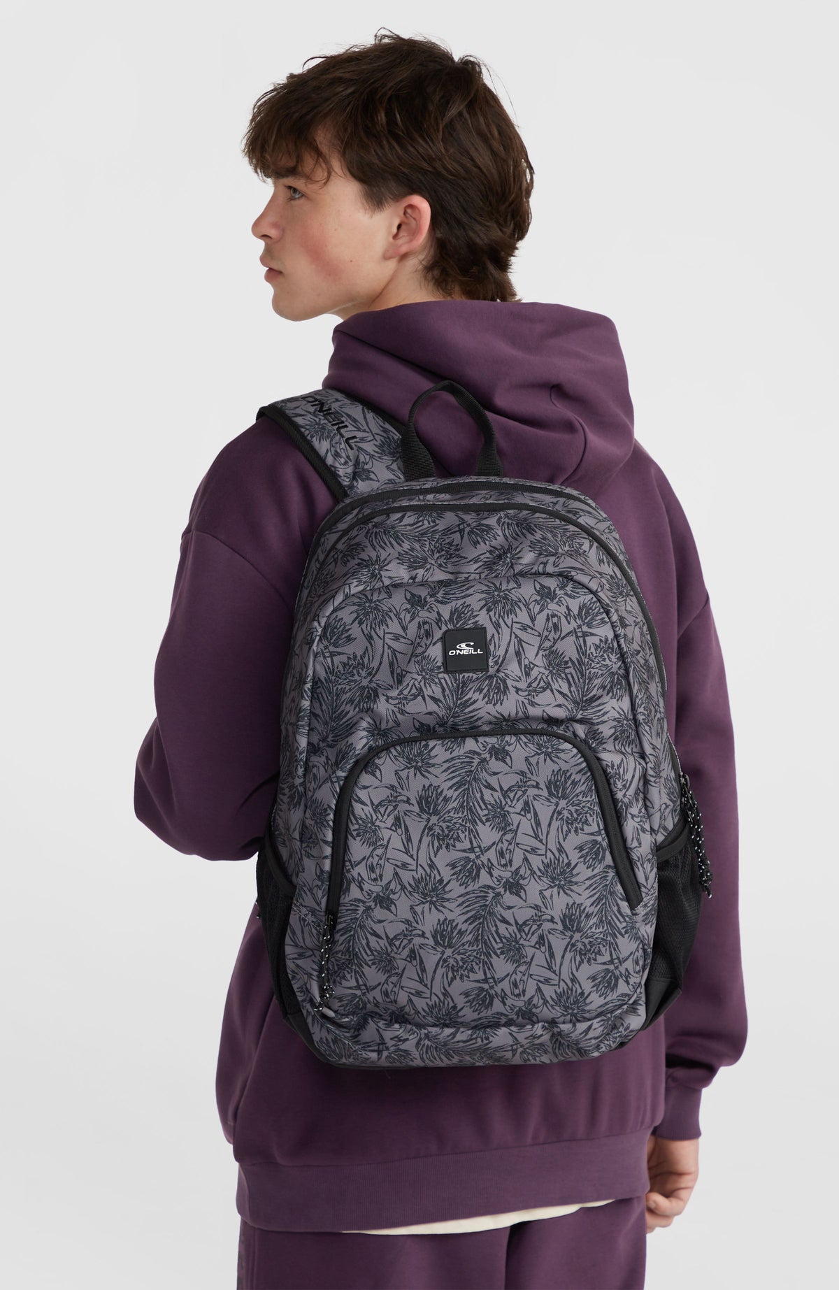 Wedge Rucksack | Tonal Flower