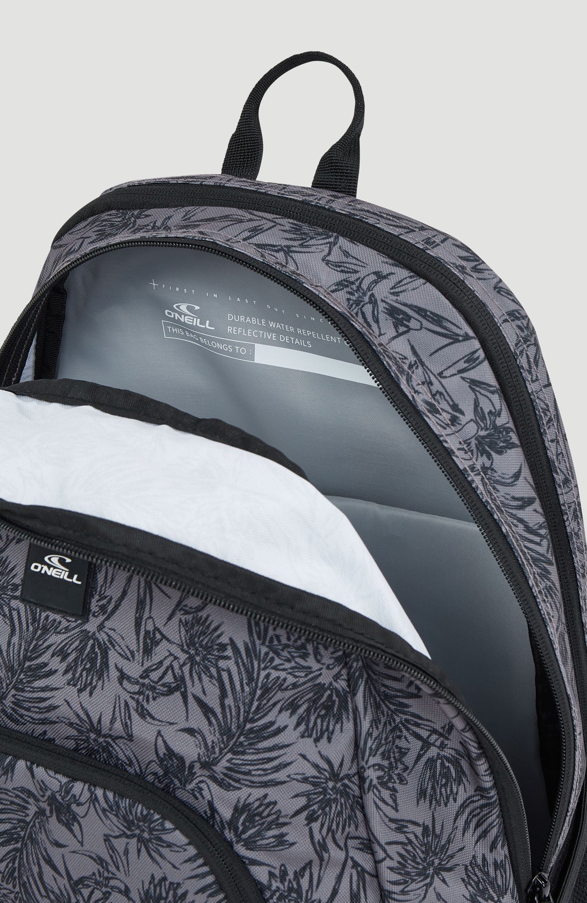 Wedge Rucksack | Tonal Flower