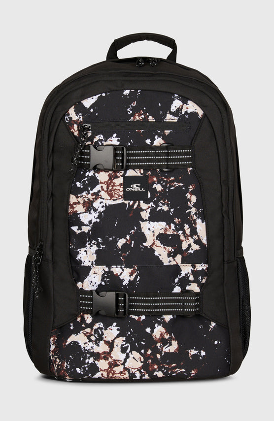 Boarder Rucksack | Black/Beige Quarry