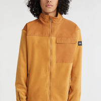 Utility Heavy Fleecejacke | Rich Caramel