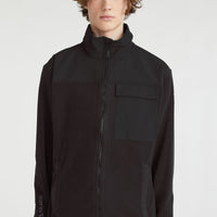 Utility Heavy Fleecejacke | Black Out