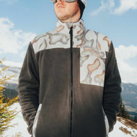 Utility Heavy Fleecejacke | Hiker Camo
