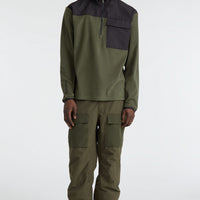 Utility Heavy Fleecejacke | Forest Night Colour Block