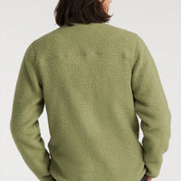 Flauschige Fleecejacke | Deep Lichen Green