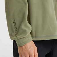 Leichte Utility Polartec 100 Fleecejacke | Deep Lichen Green