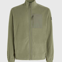 Leichte Utility Polartec 100 Fleecejacke | Deep Lichen Green