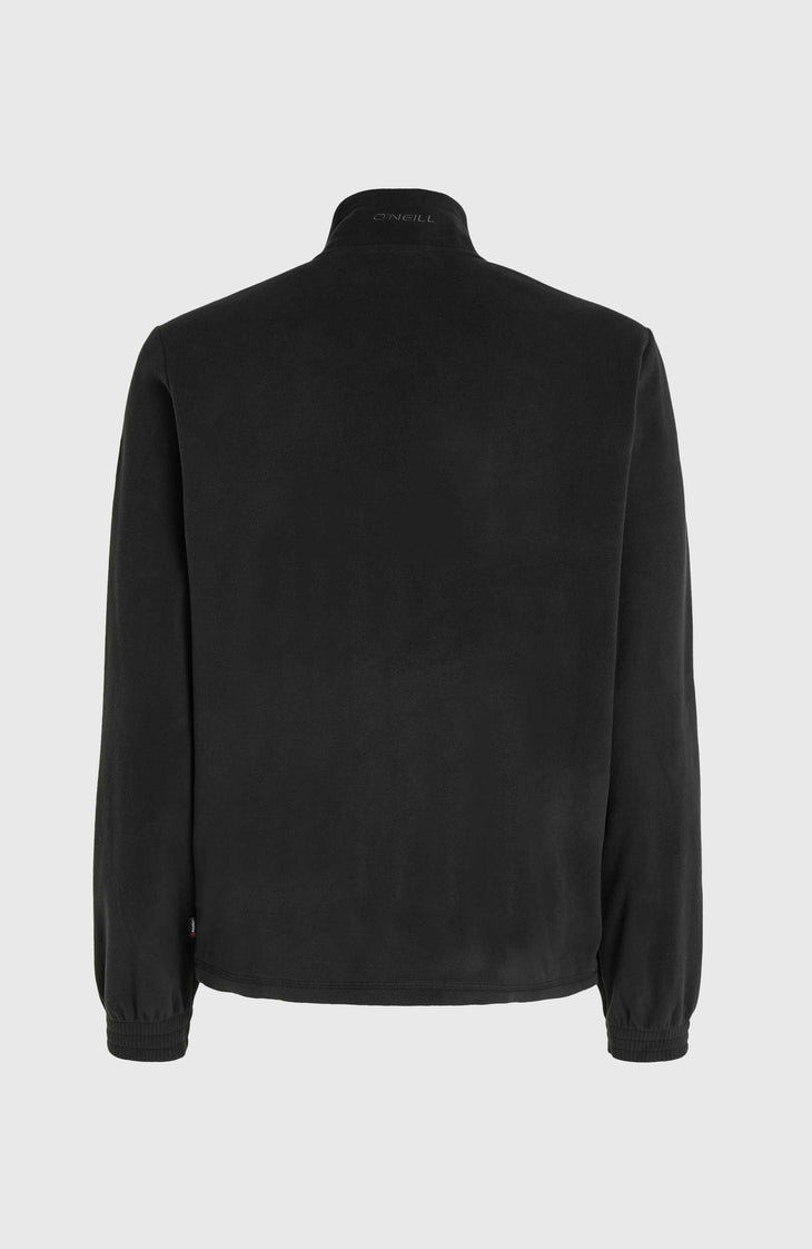 Leichte Utility Polartec 100 Fleecejacke | Black Out