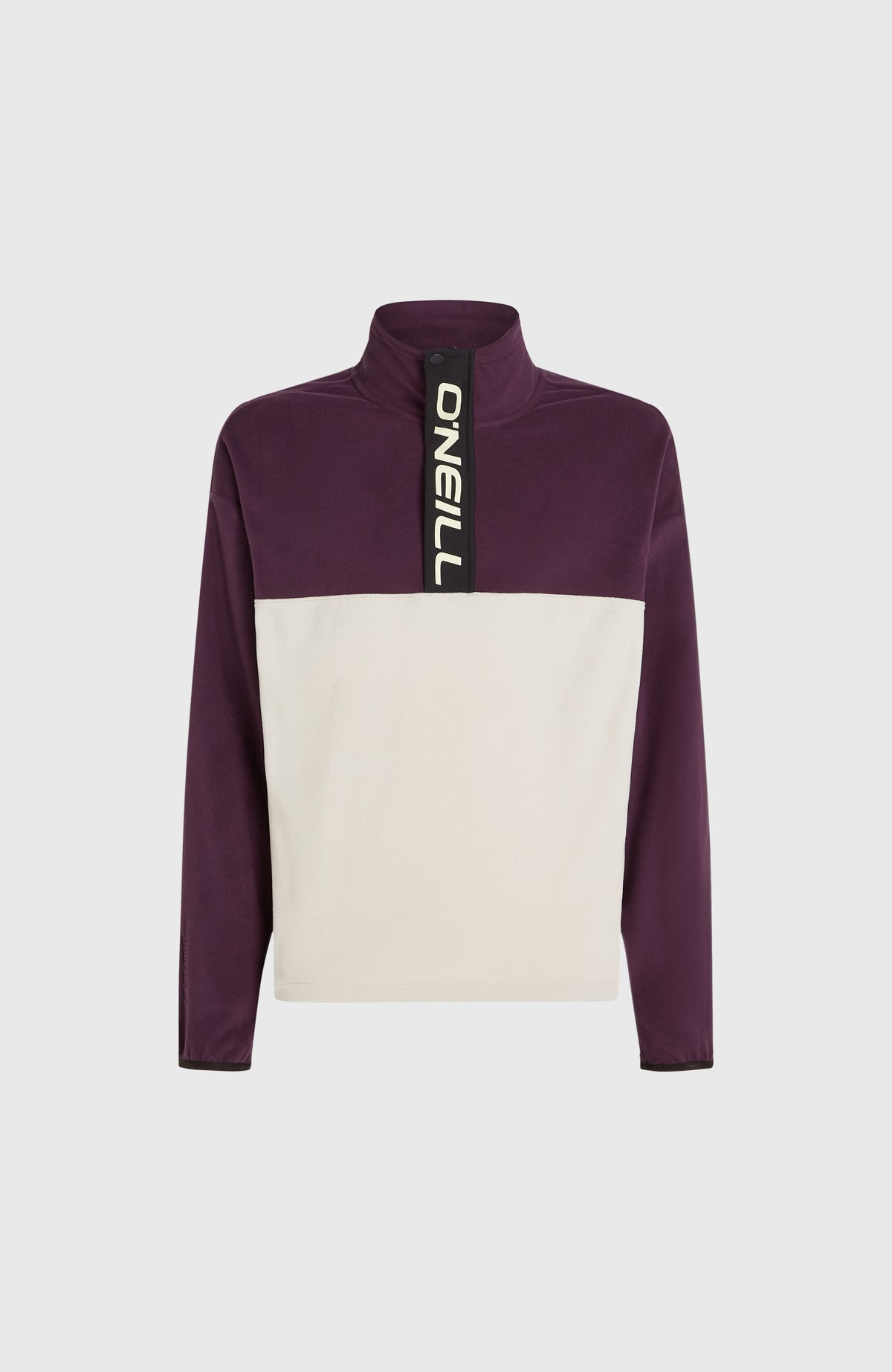 O'Riginals Polartec® 100 Fleecepullover | Aubergine Colour Block