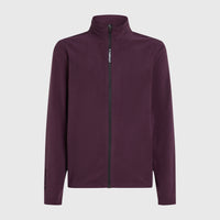 Jack's Polartec® 100 Fleecejacke mit Reißverschluss | Aubergine