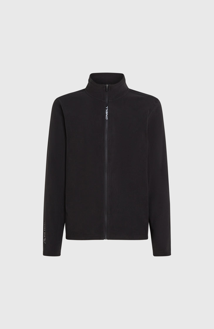 Jack's Polartec® 100 Fleecejacke mit Reißverschluss | Black Out