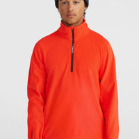 Jack's Polartec® 100 Fleecepullover mit Halbreißverschluss | Paprika Flame