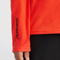 Jack's Polartec® 100 Fleecepullover mit Halbreißverschluss | Paprika Flame