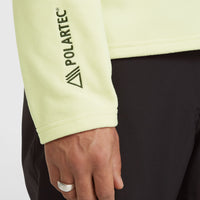 Jack's Polartec® 100 Fleecepullover mit Halbreißverschluss | Lime Wash