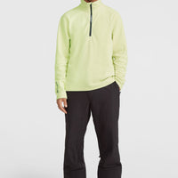 Jack's Polartec® 100 Fleecepullover mit Halbreißverschluss | Lime Wash