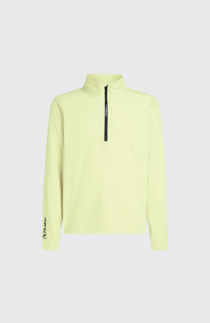 Jack's Polartec® 100 Fleecepullover mit Halbreißverschluss | Lime Wash