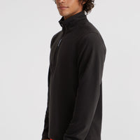 Jack's Polartec® 100 Fleecepullover mit Halbreißverschluss | Black Out